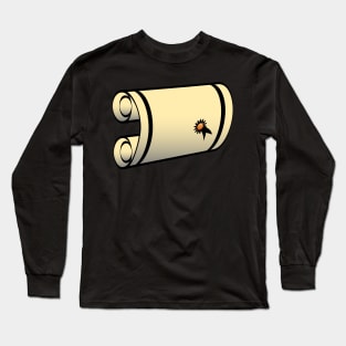 Graduation Scroll Long Sleeve T-Shirt